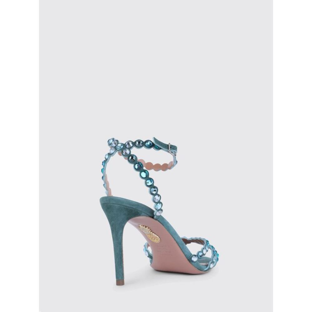 Aquazzura Heeled Sandal Woman Water - Picture 3 of 4